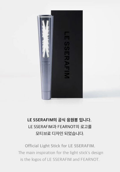LE SSERAFIM Official Light Stick, K-Pop Concert Fan Light Stick Collectible Merchandise