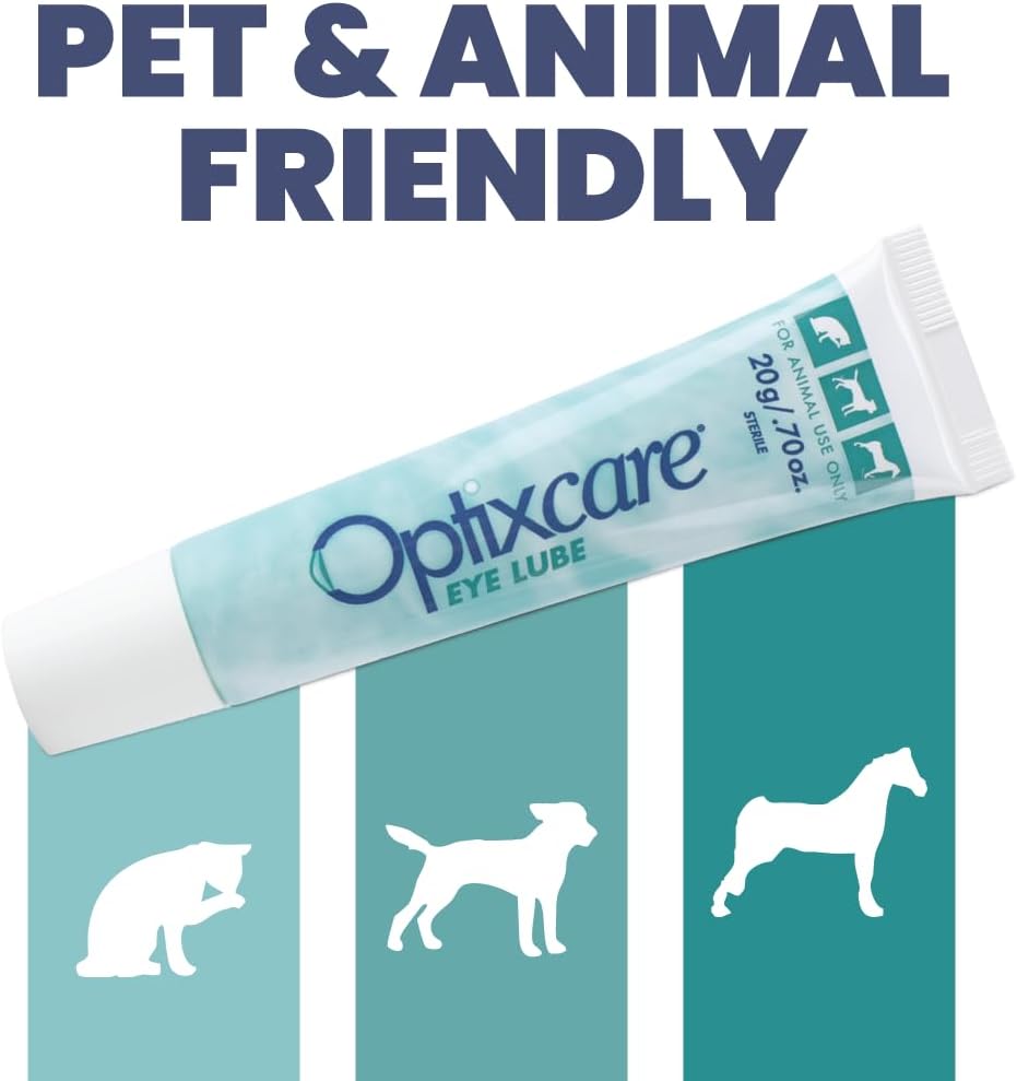 2 Pack Eye Lube, 20 Gram Tube, Pet Eye Hydration for Dogs, Cats, & Horses, 2 Tubes (Copy) (Copy)