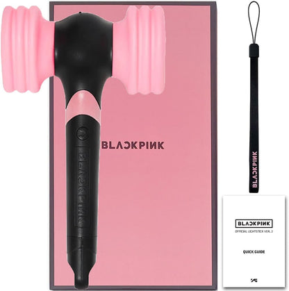 BLACKPINK Official Light Stick Ver.2 with Bluetooth App Control, Color-Changing LED K-Pop Concert Fan Merchandise