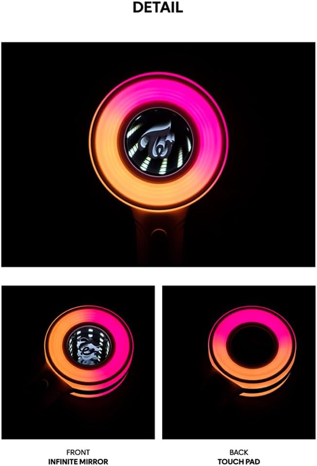 TWICE CANDYBONG ∞ Official Light Stick, K-Pop Concert Fan Light Stick Collectible Merchandise