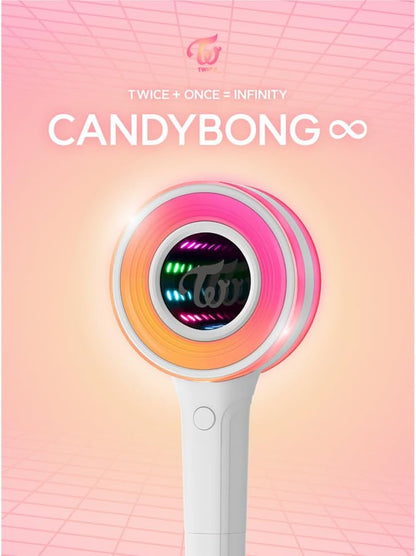 TWICE CANDYBONG ∞ Official Light Stick, K-Pop Concert Fan Light Stick Collectible Merchandise