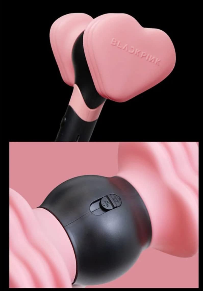 BLACKPINK Official Light Stick Ver.2, Color-Changing LED Concert Light Stick, K-Pop Fan Collectible Merchandise