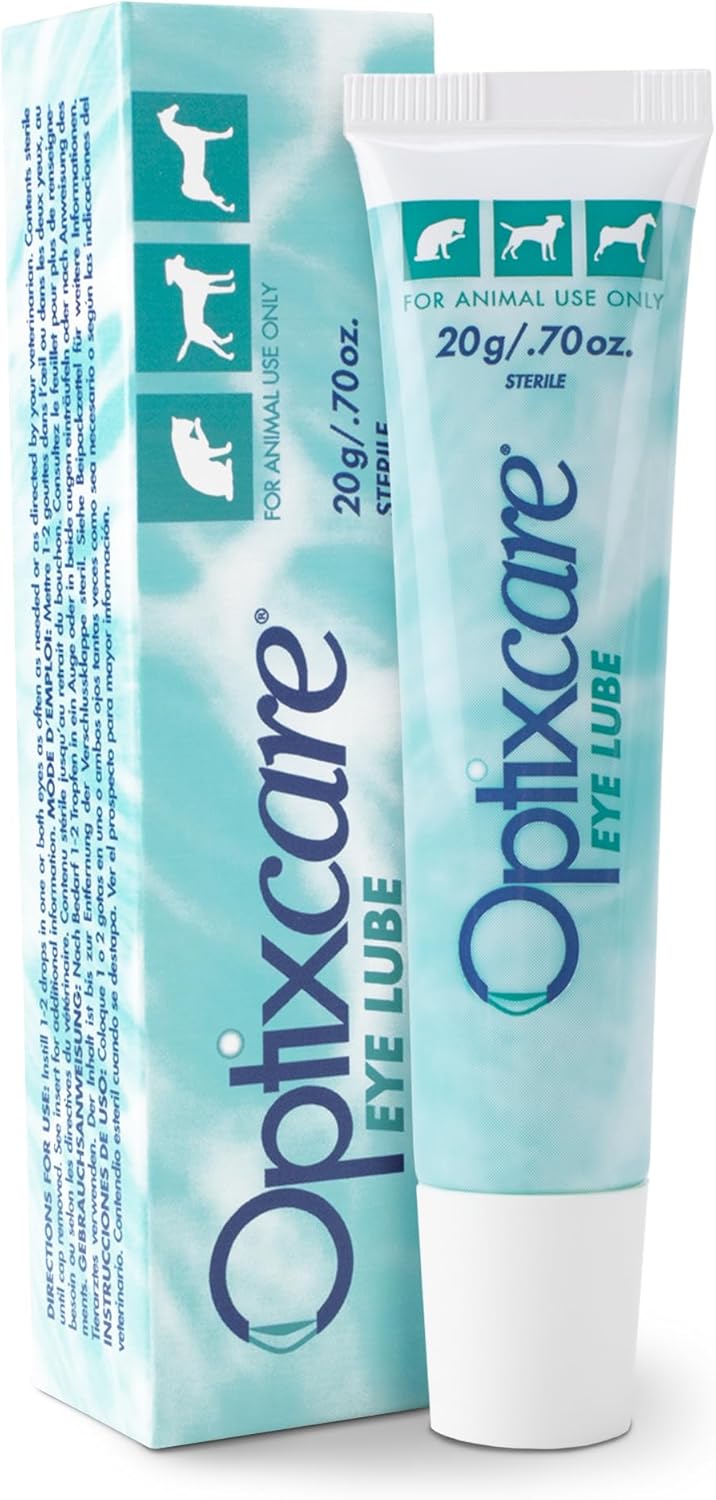 2 Pack Eye Lube, 20 Gram Tube, Pet Eye Hydration for Dogs, Cats, & Horses, 2 Tubes (Copy) (Copy)