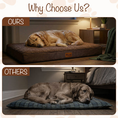 Orthopedic Egg Crate Dog Bed