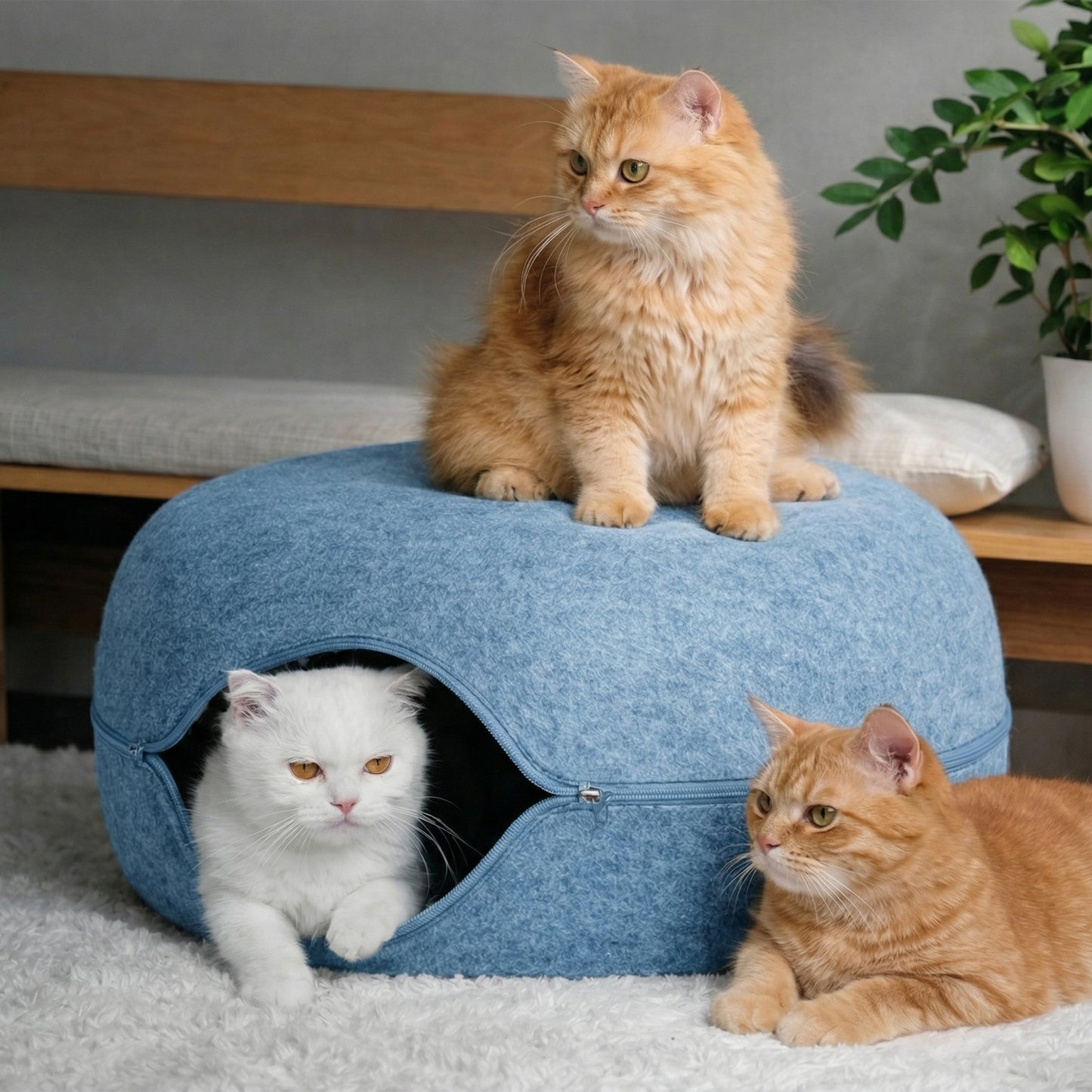Peekaboo Cat Cave