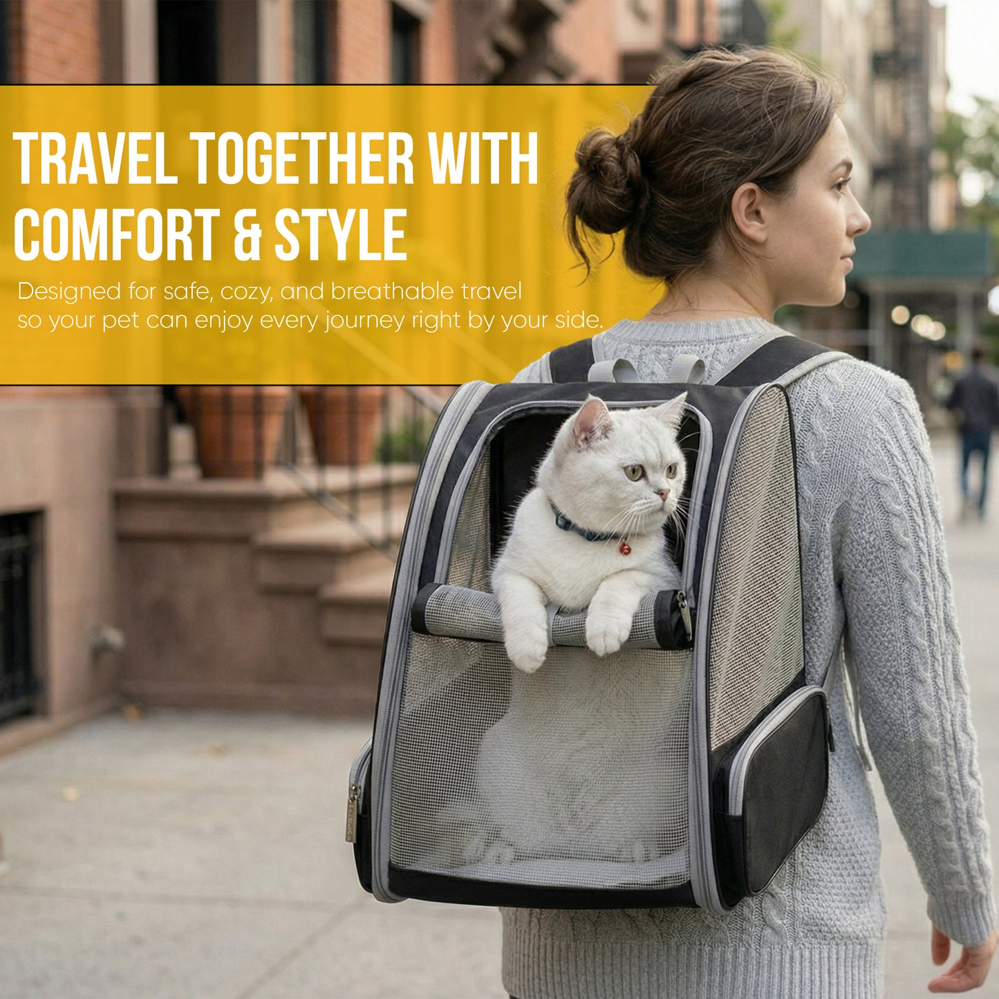 Traveller Bubble Backpack Pet Carrier
