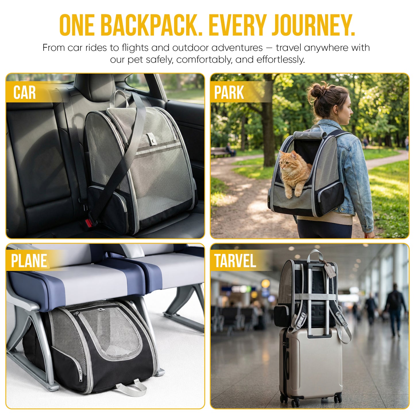 Traveller Bubble Backpack Pet Carrier