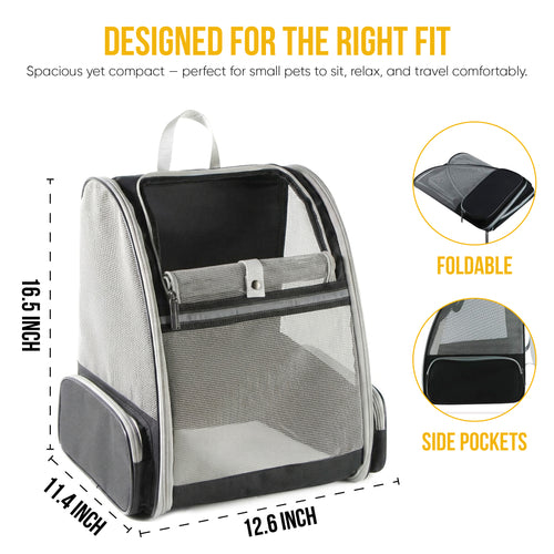 Traveller Bubble Backpack Pet Carrier - alternate view
