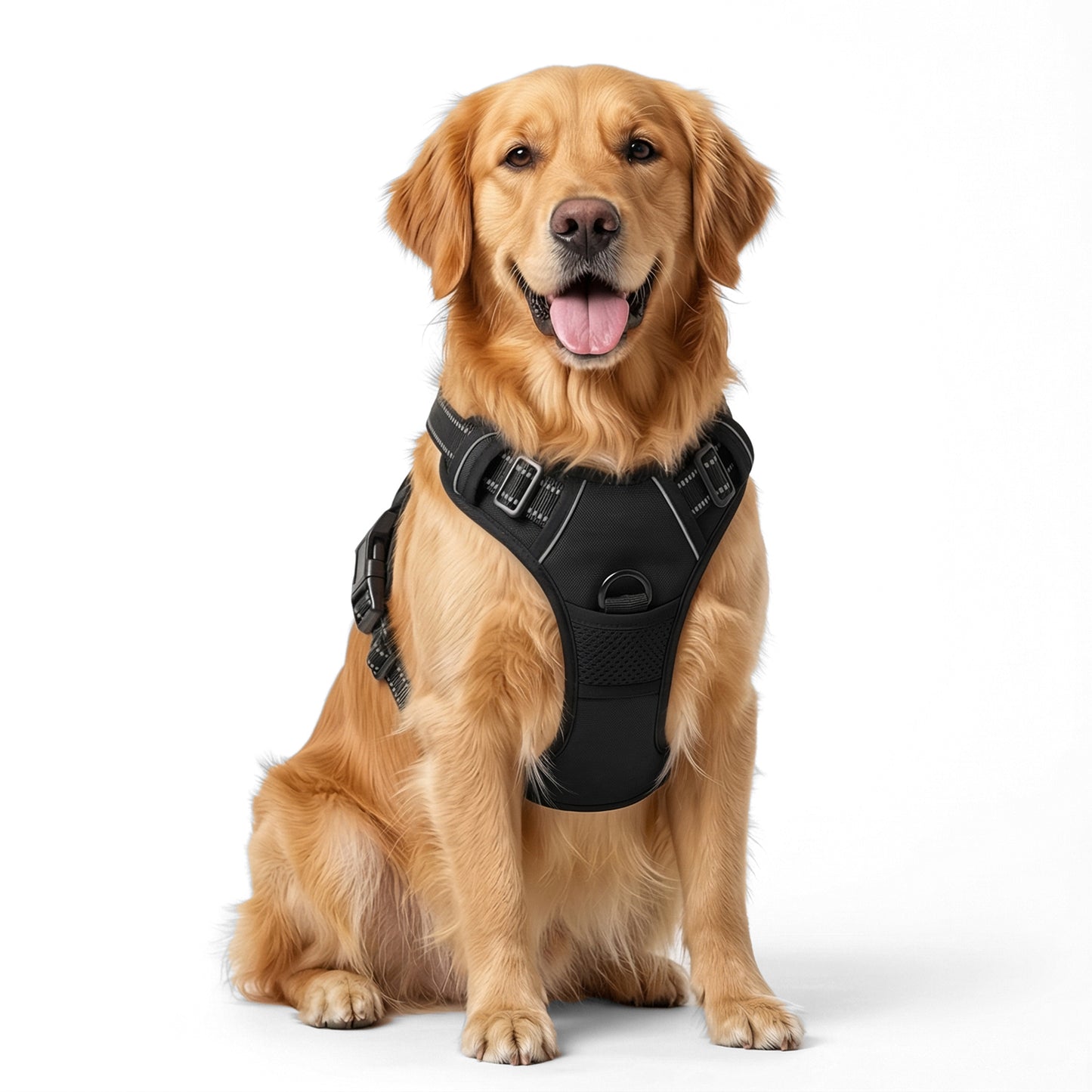 Adjustable No Pull Tactical Dog Harness