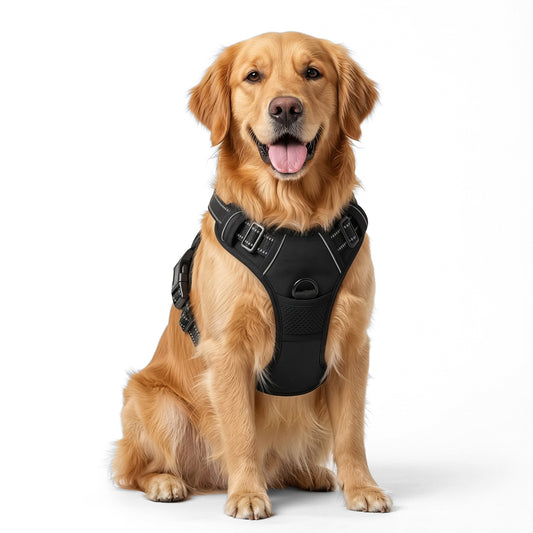 Adjustable No Pull Tactical Dog Harness
