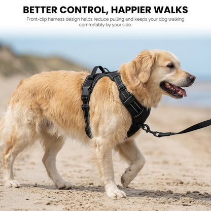 Adjustable No Pull Tactical Dog Harness