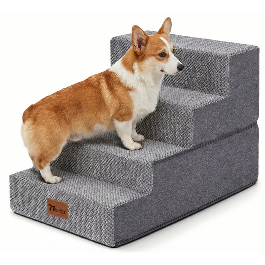 Foldable Foam Dog Stairs Ramp