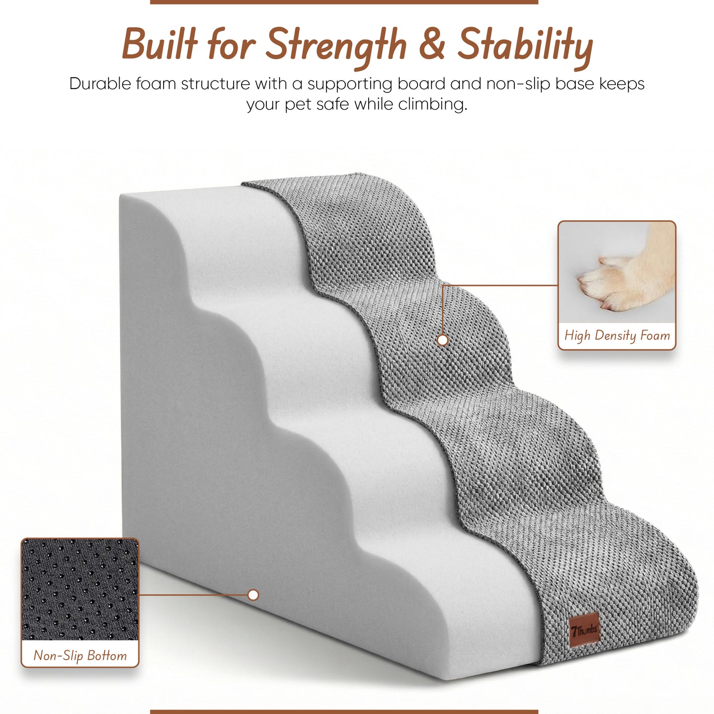 Dog Stairs Ramp