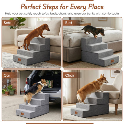 Foldable Foam Dog Stairs Ramp