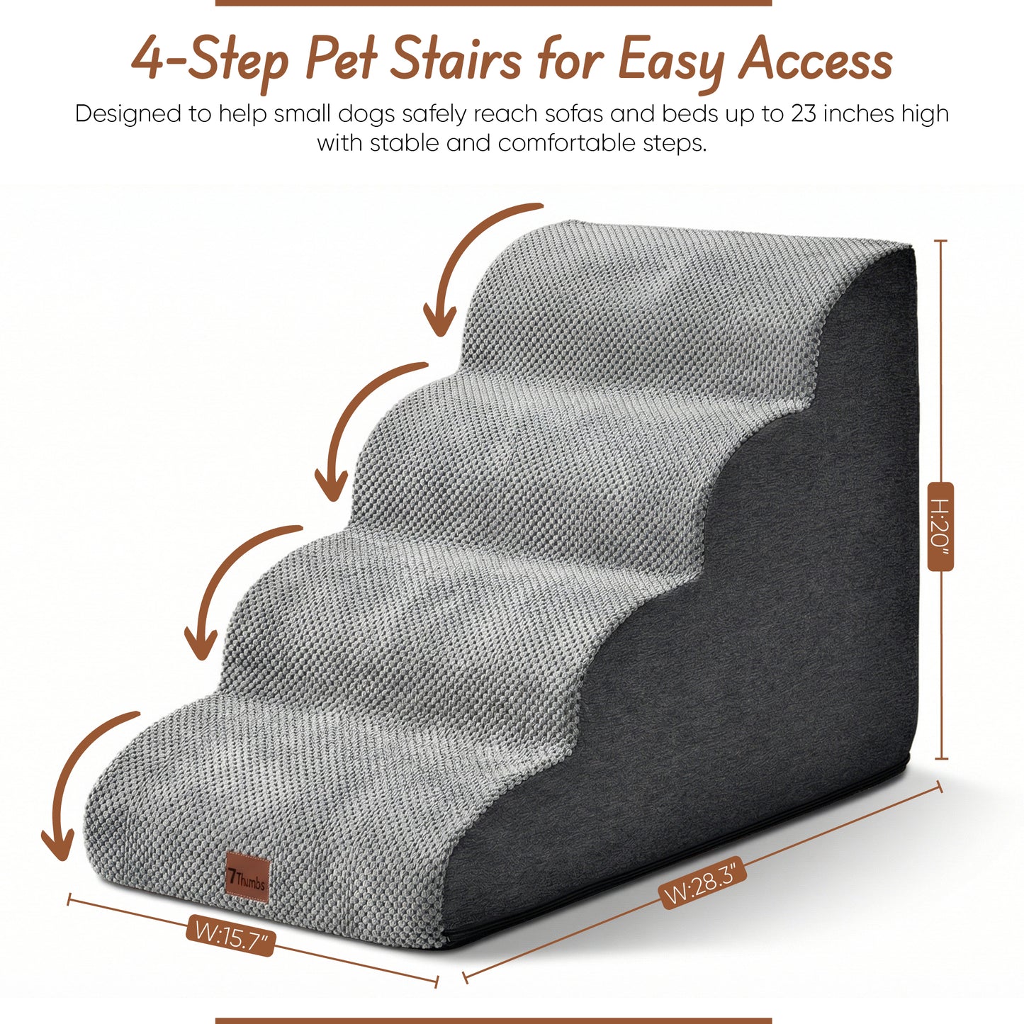 Dog Stairs Ramp