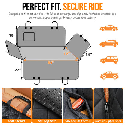 Dog Car Seat Cover