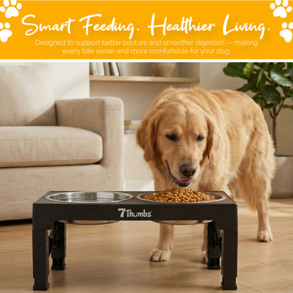 Adjustable Dog Bowl Stand