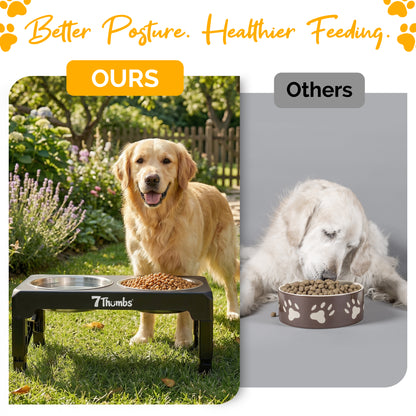 Adjustable Dog Bowl Stand