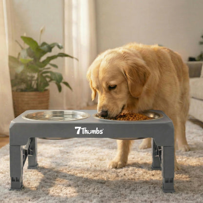 Adjustable Dog Bowl Stand
