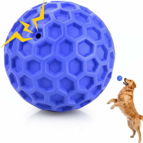 Indestructible Squeaky Dog Ball