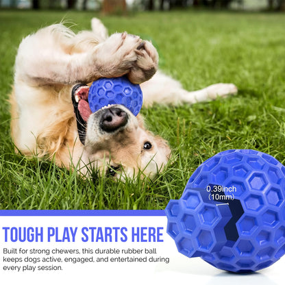 Indestructible Squeaky Dog Ball