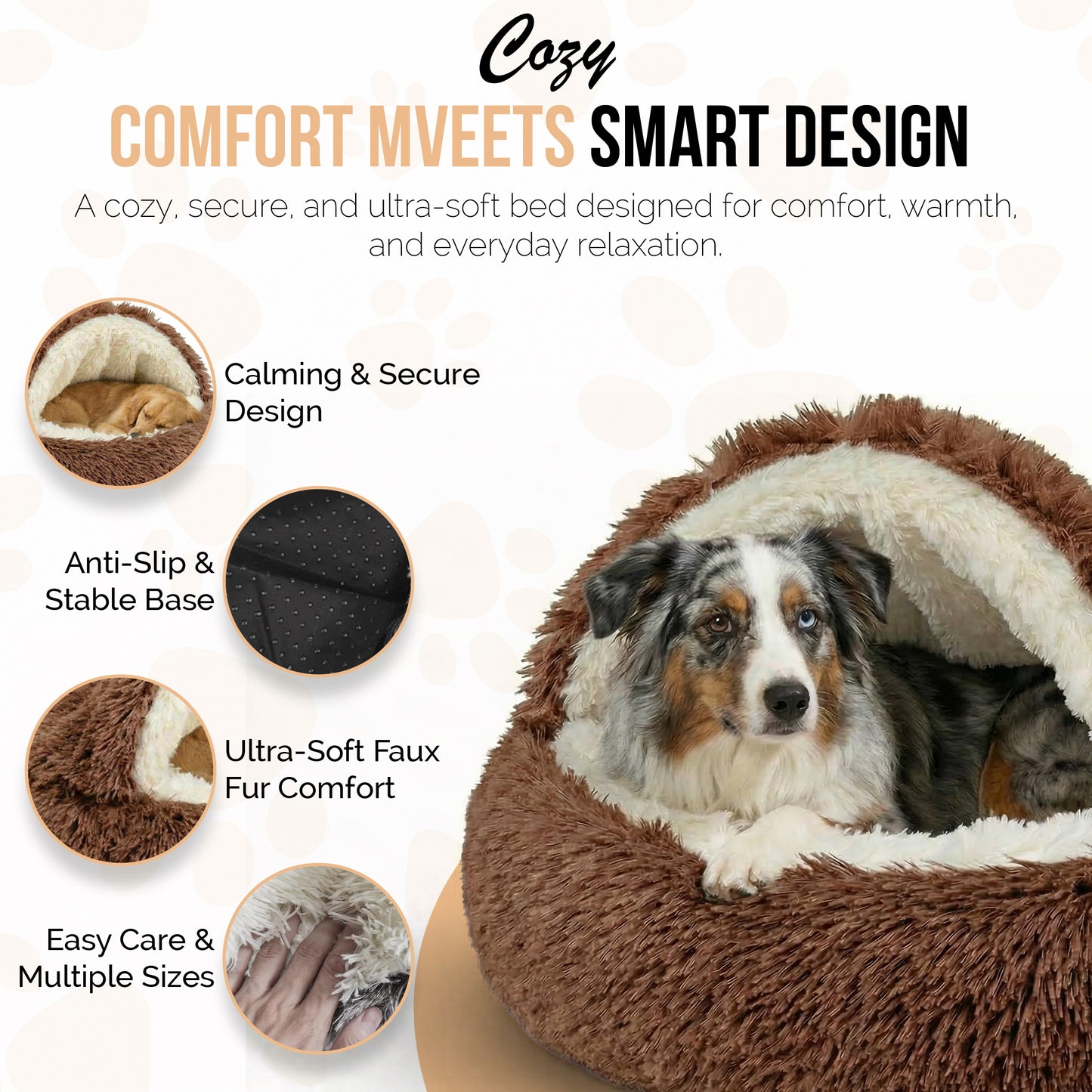 Cave Dog Bed
