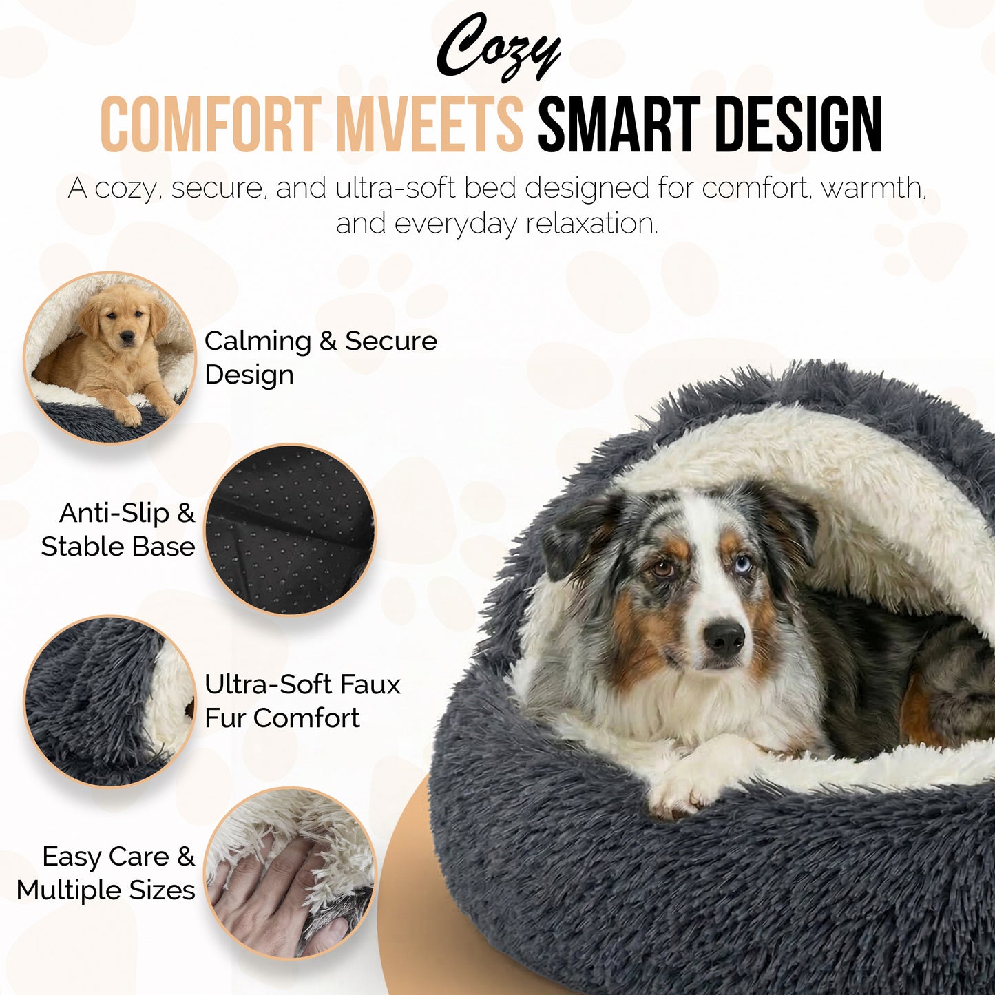 Cave Dog Bed