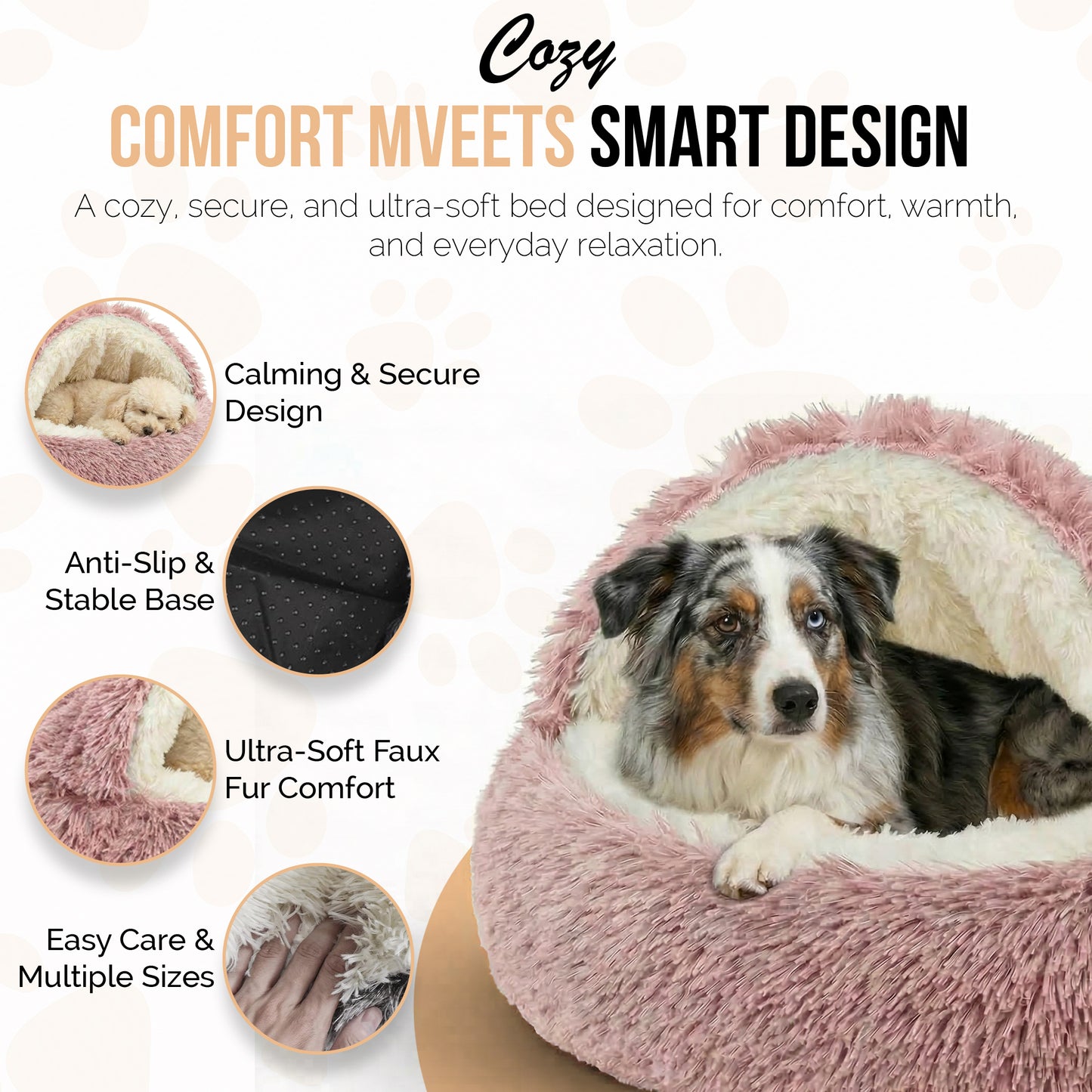 Cave Dog Bed
