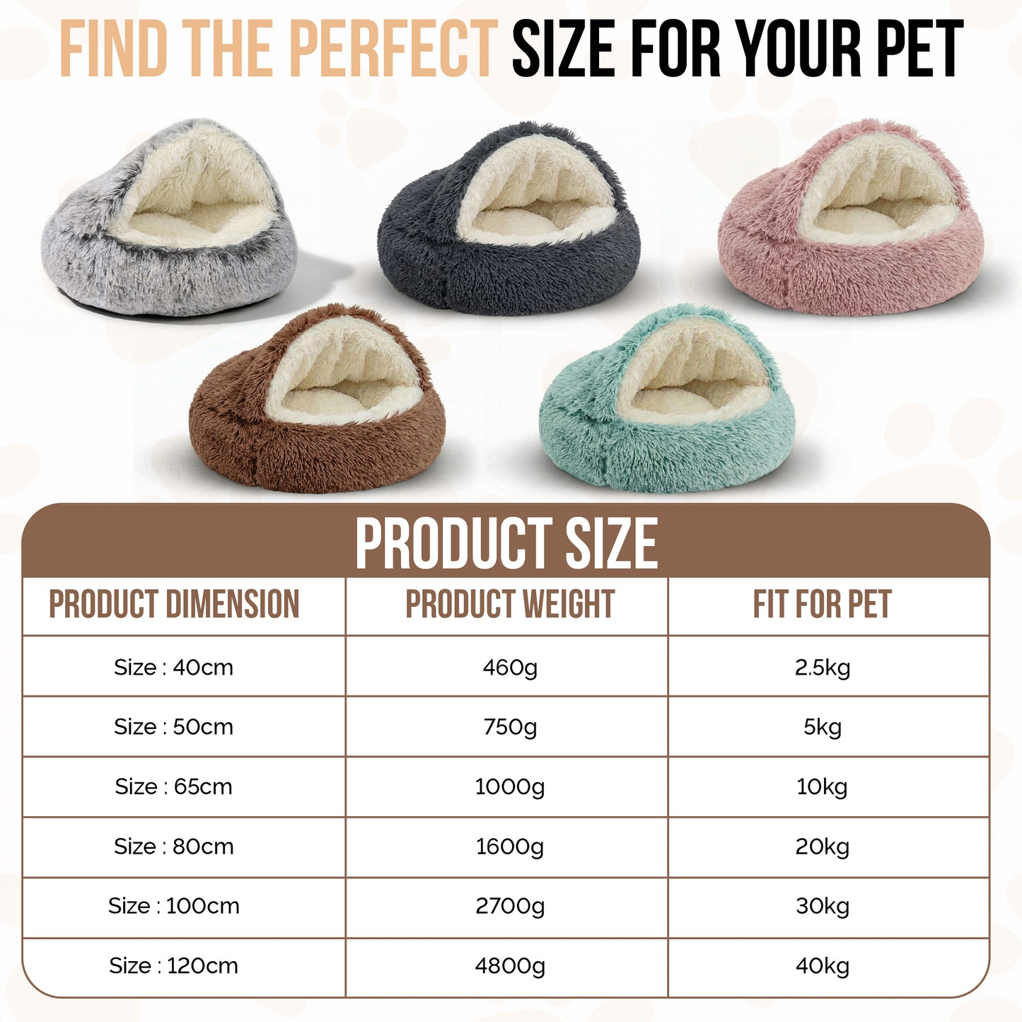 Cave Dog Bed