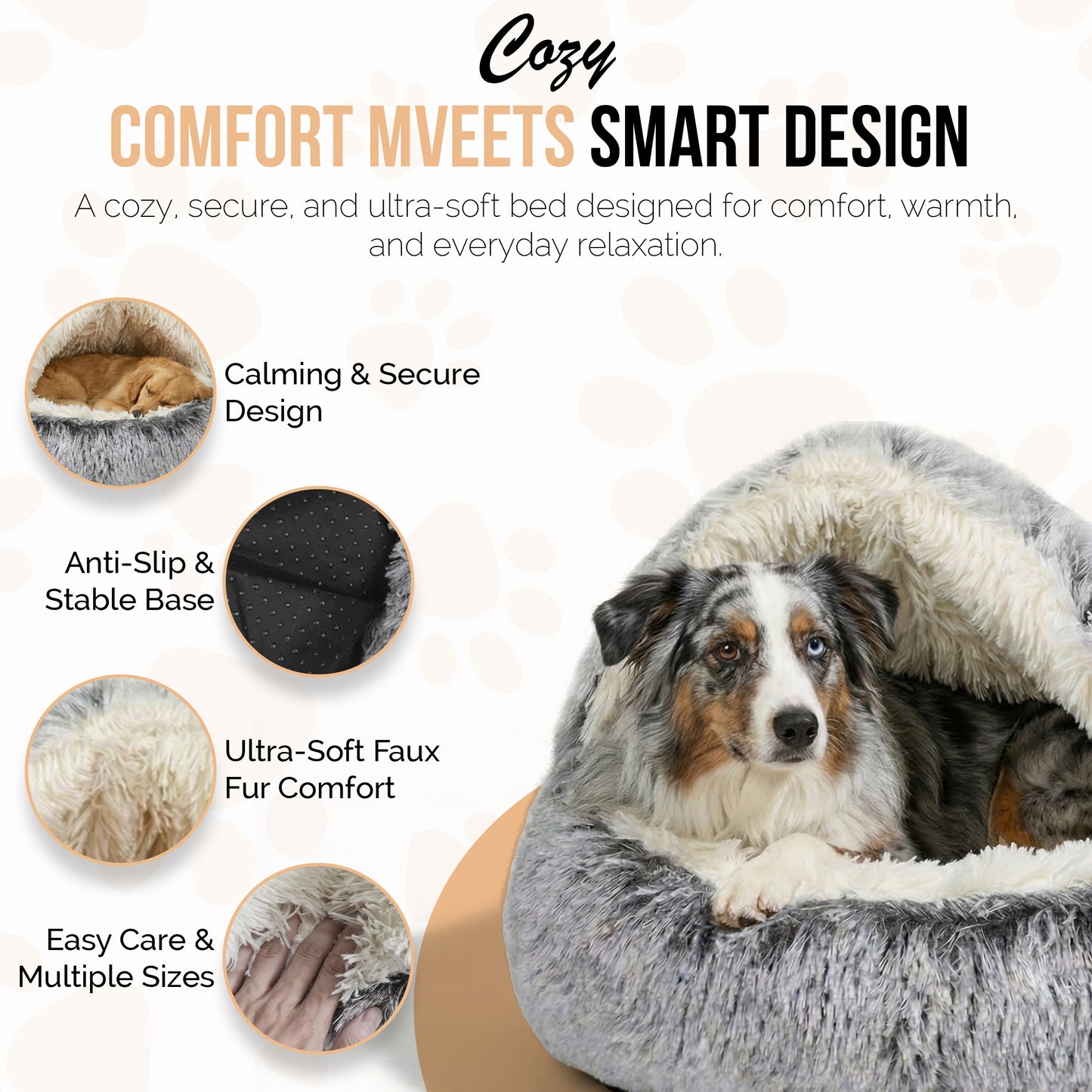 Cave Dog Bed