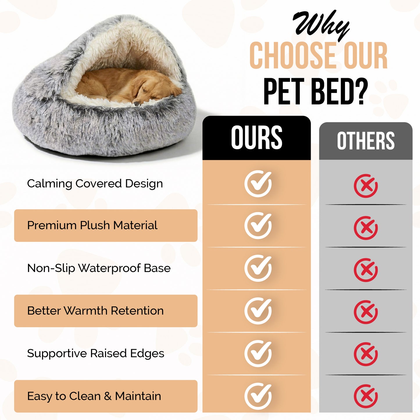 Cave Dog Bed