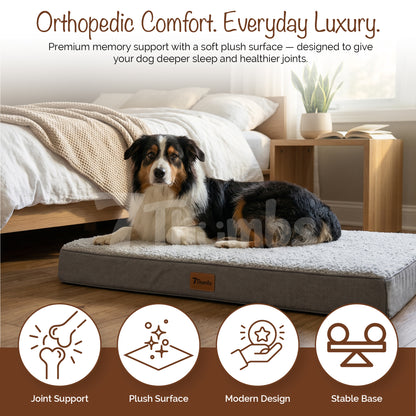 Orthopedic Egg Crate Dog Bed