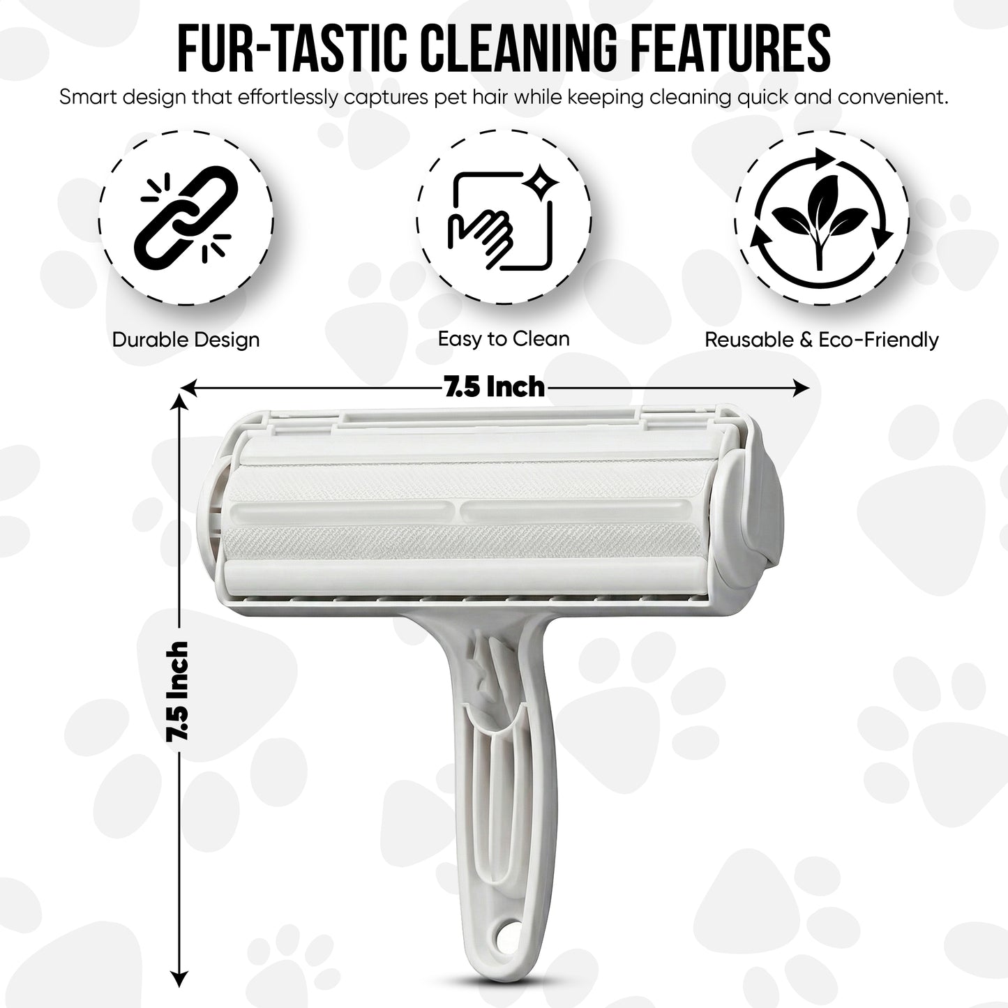 Reusable Pet Hair Remover Roller