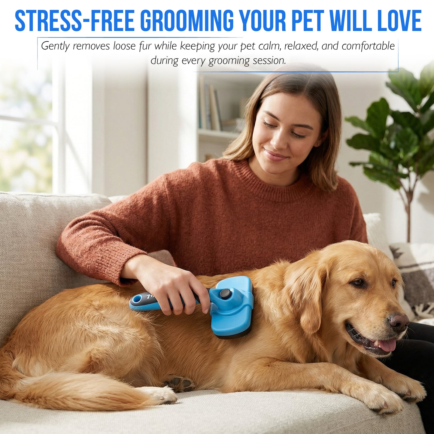 Self Cleaning Slicker Brush