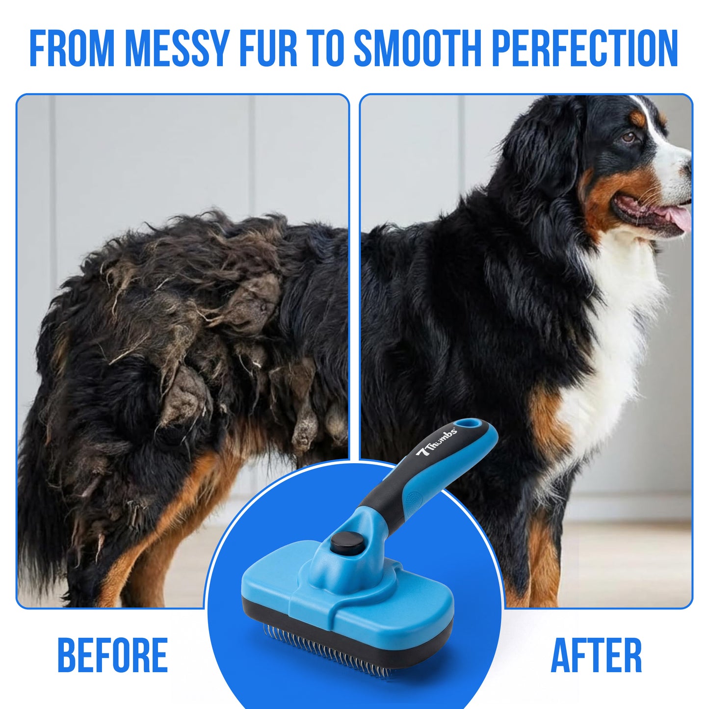 Self Cleaning Slicker Brush